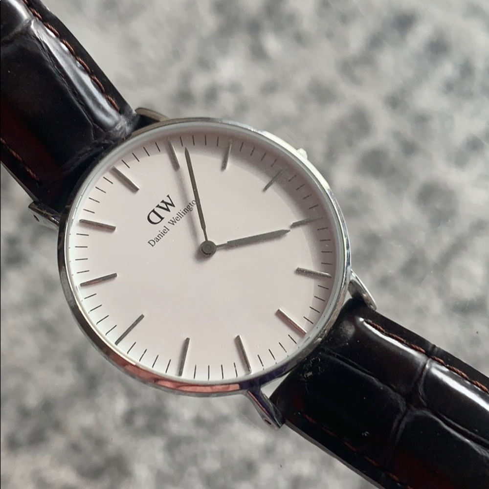 Daniel Wellington Classic York Silver Watch 40mm